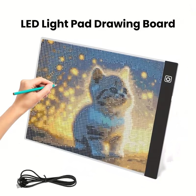 Drawing Tablet Pen Accessories - Podkładka LED A3/A4/A5 z trzema poziomami