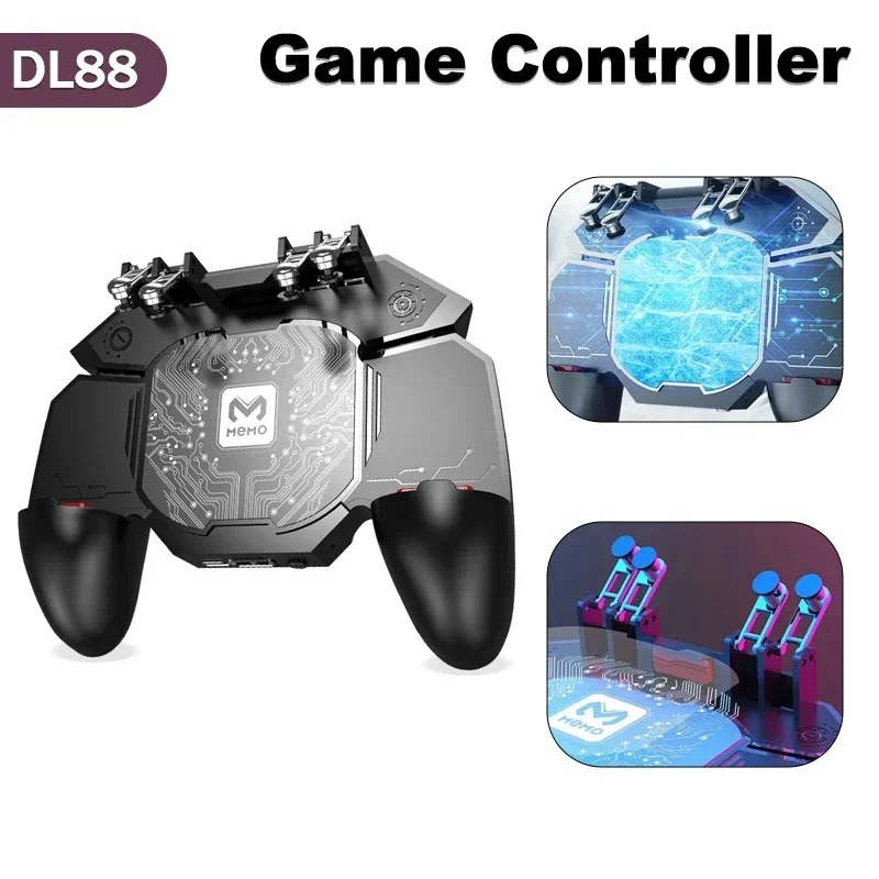 Tablet Gaming Accessories - MEMO DL88 Wentylator chłodzący do telefonu