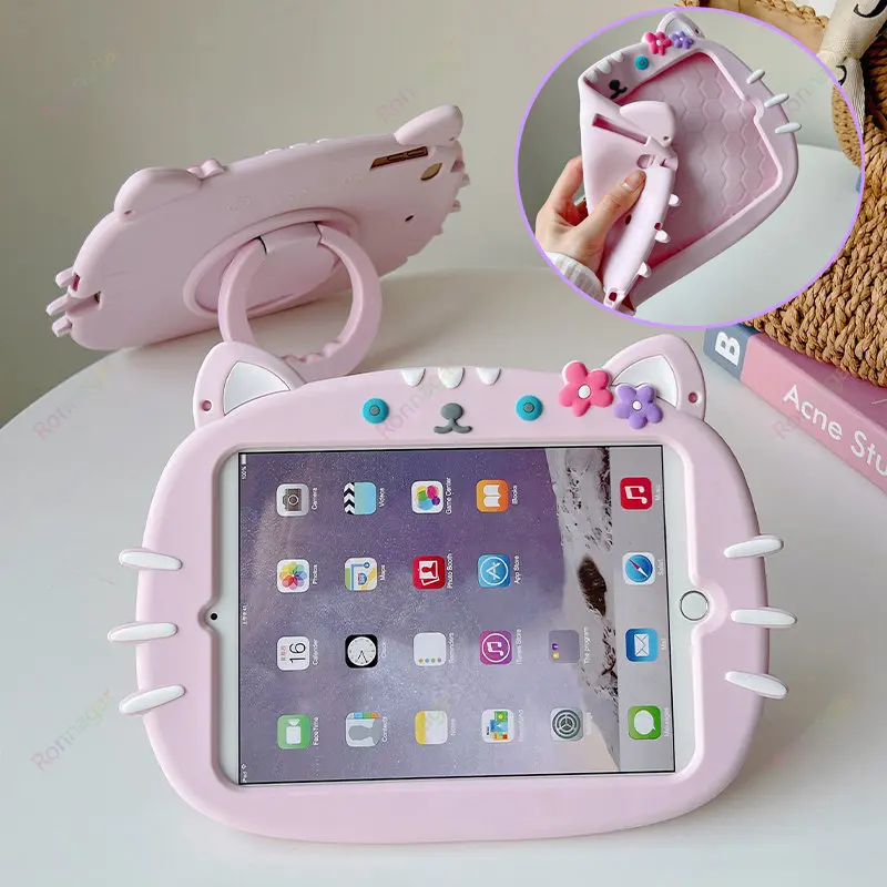 Lenovo Tablet M11 Accessories - Etui 3D z uroczym kotkiem na