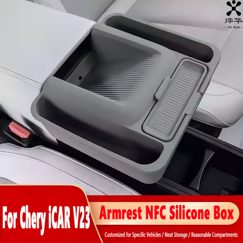 Wireless Charging Pad - Bezprzewodowa ładowarka samochodowa NFC z silikonową