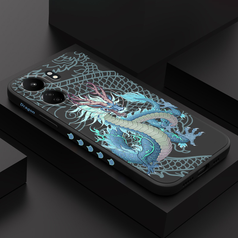 Oppo Reno 12 - Etui na telefon z motywem smoka