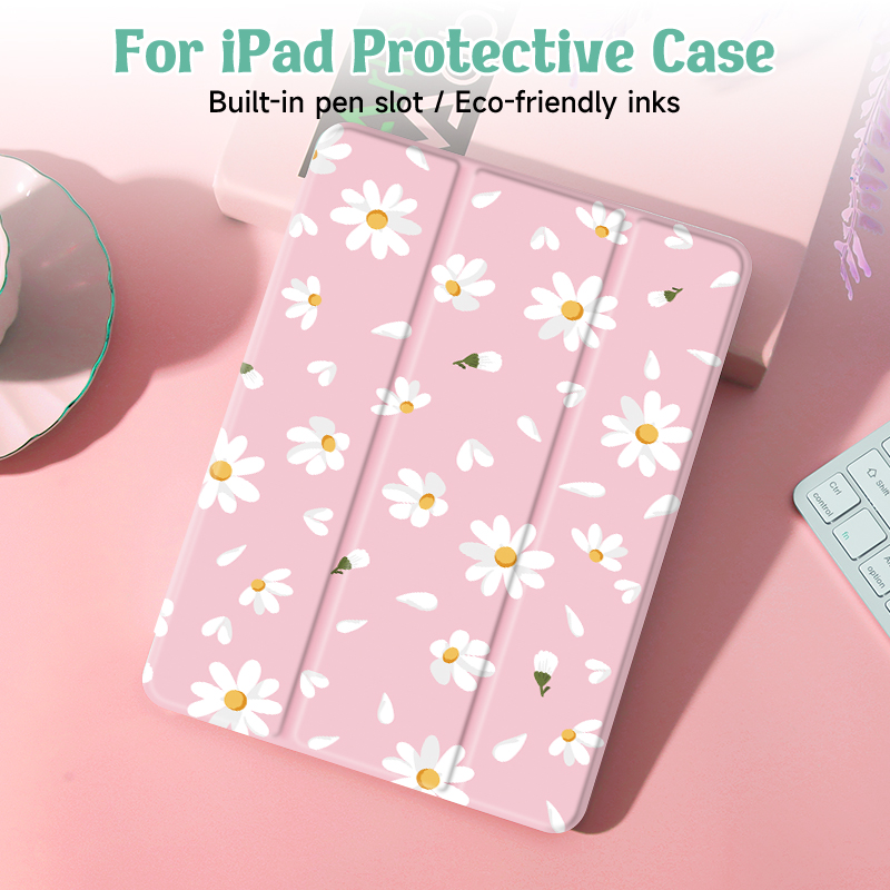 Ipad Cover Folio - Etui na iPada z kwiatami na