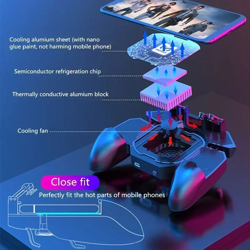 MEMO DL88 Wentylator chłodzący – Tablet Gaming Accessories recenzja i cena
