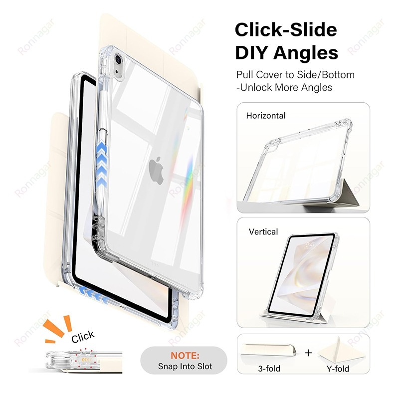 Cienkie przezroczyste etui na  – Ipad Cover Folio recenzja i cena