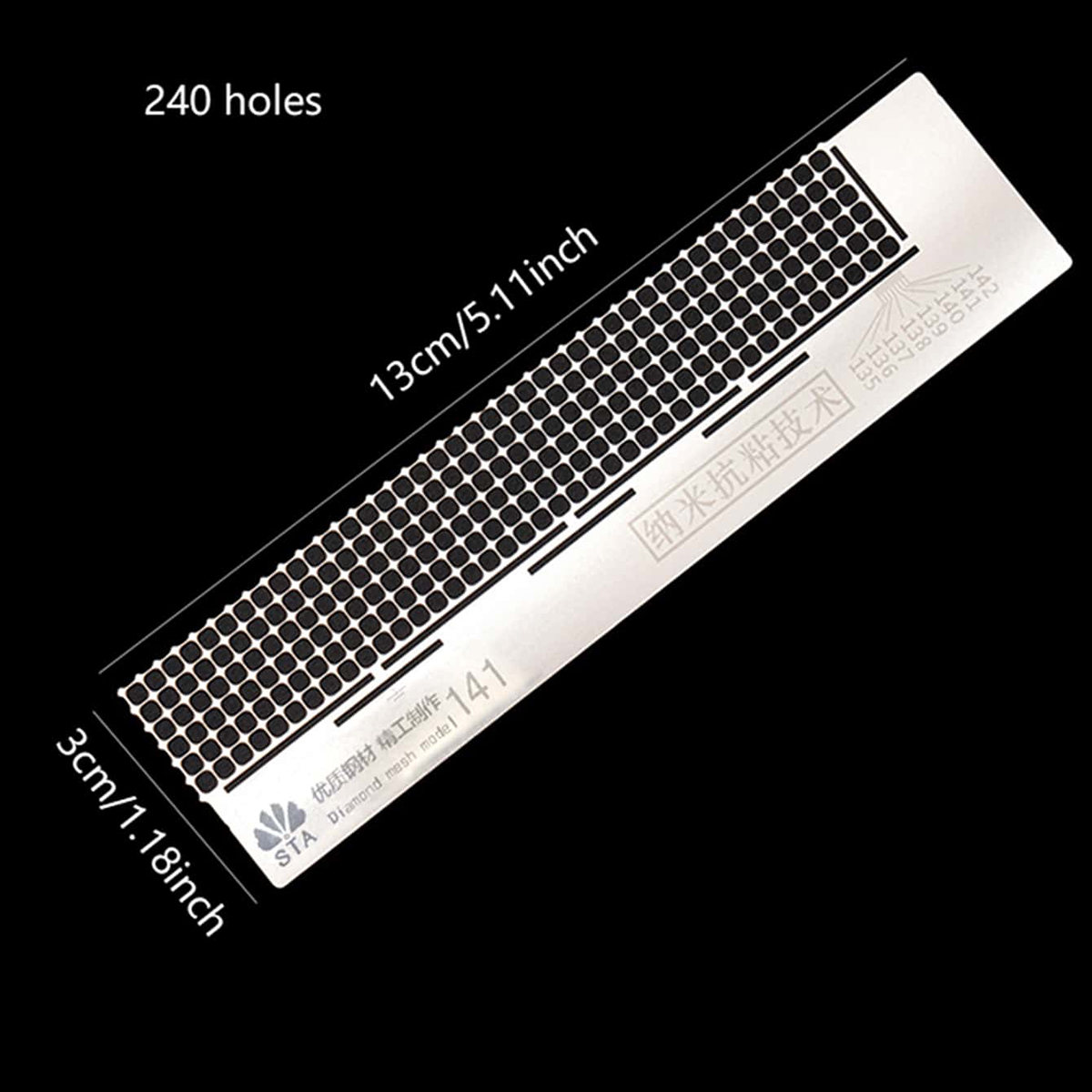 1 szt.-240 otworów diamentowe  – Drawing Tablet Pen Accessories recenzja i cena