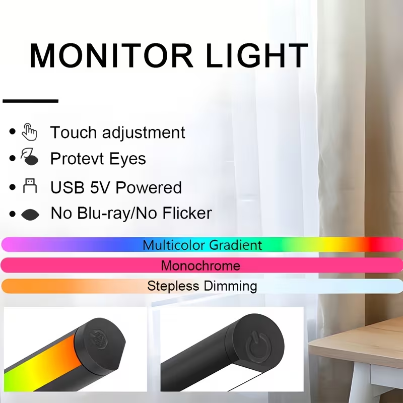 Światło LED do monitora PC, śc – Tablet Accessories Aesthetic recenzja i cena